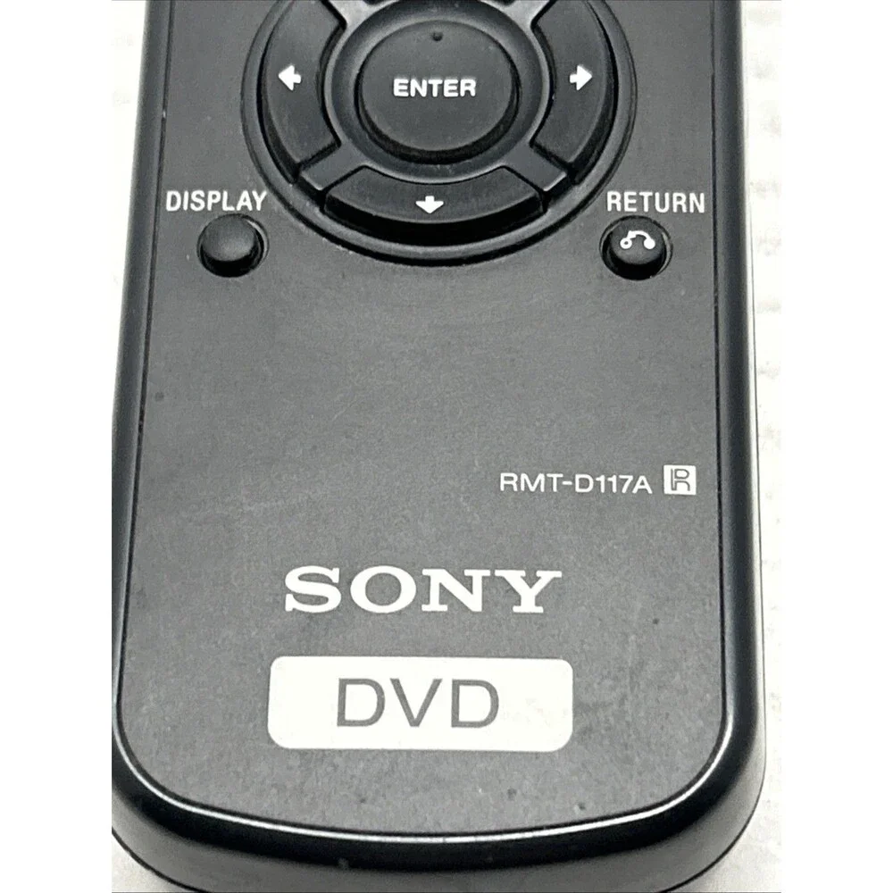 Sony Remote Control RMT-D117A for TVs & DVD Players - Tested